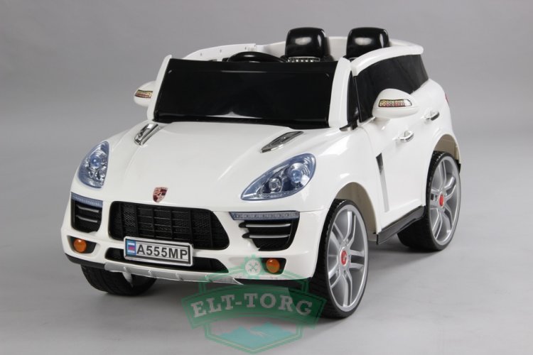 Детский электромобиль River Toys Porsche Macan 70 W Белый