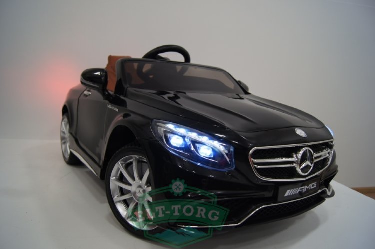 Электромобиль RiverToys Mercedes-Benz S63-BLACK