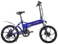 Электровелосипед Ecoffect F1 Премиум 350W Синий глянцевый