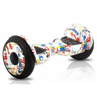 Гироскутер Smart Balance Wheel Suv New 10.5 Premium Граффити Белый