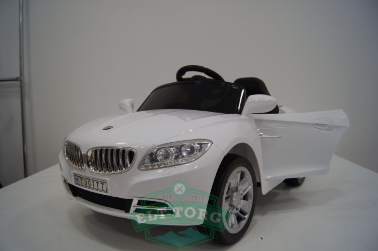 Электромобиль RiverToys BMW T004TT-white