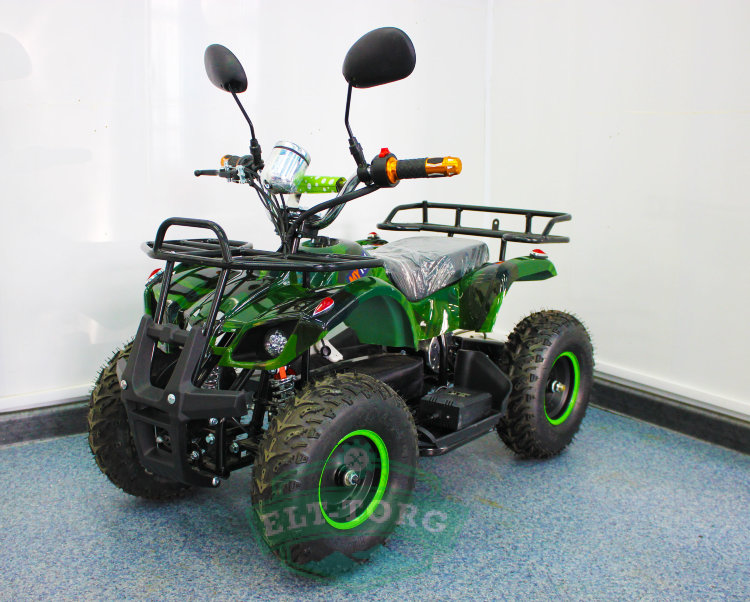 Электроквадроцикл MYTOY 500 800 W Зеленый камуфляж