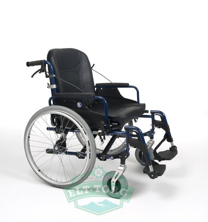 Кресло-коляска инвалидное механическое Vermeiren V300 XL синий