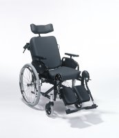Кресло-коляска инвалидное механическое Vermeiren Eclips+ 30° черный