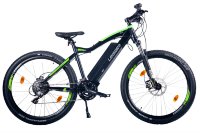 Электровелосипед LEISGER MI5 500W черный зеленый
