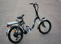 Электровелосипед компактный E-motions City King 350W (new style rear) черный
