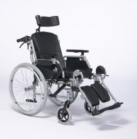 Кресло-коляска инвалидное механическое Vermeiren Eclips X4 + 90° серебристый
