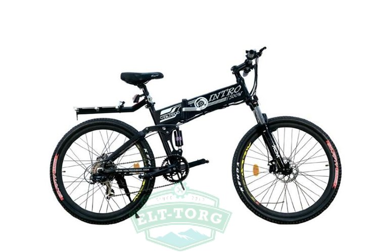 Электровелосипед двухподвес Volteco Intro 500w