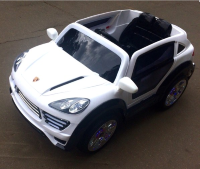 Детский электромобиль River Toys Porsche Turbo O001OO 70 W Белый