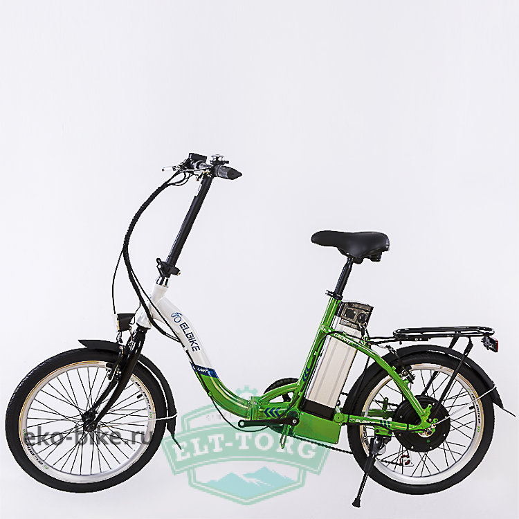 Электровелосипед Elbike Galant Standart 350W Двухцветный зеленый