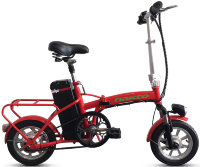Электровелосипед Nakto Car baby 12" красный