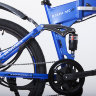 Электровелосипед Ecoffect H-Slim Middle Drive 350W Синий глянцевый