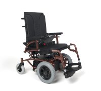 Кресло-коляска инвалидное с электроприводом Vermeiren Navix Lift коричневый