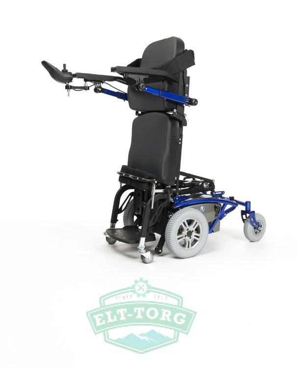 Кресло-коляска инвалидное с электроприводом Vermeiren Timix SU зеленый