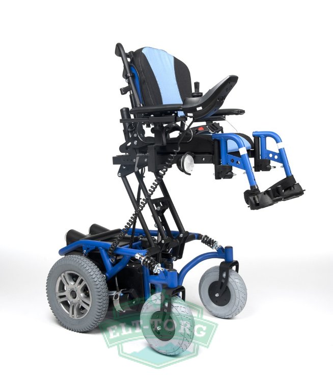 Кресло-коляска инвалидное с электроприводом Vermeiren Springer Kids синий