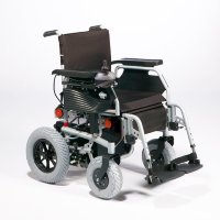 Кресло-коляска инвалидное с электроприводом Vermeiren Squod серый