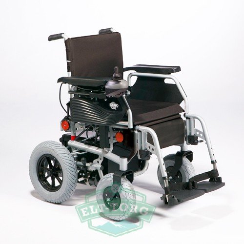 Кресло-коляска инвалидное с электроприводом Vermeiren Squod серый