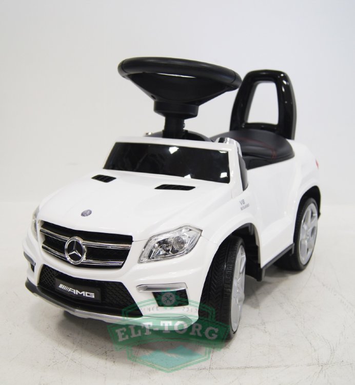 Электромобиль RiverToys Толокар Mercedes-Benz GL63 A888AA-WHITE