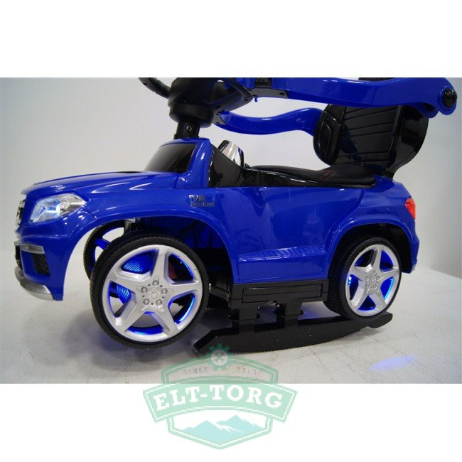 Электромобиль RiverToys Толокар Mercedes-Benz GL63 A888AA-H BLUE