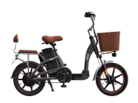 Электровелосипед XIAOMI HIMO C16 Чёрно-Коричневый