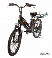 Электровелосипед черный InoBike Dacha Plus