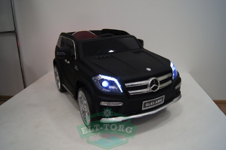 Электромобиль RiverToys Mercedes-Benz GL63-BLACK-MATT