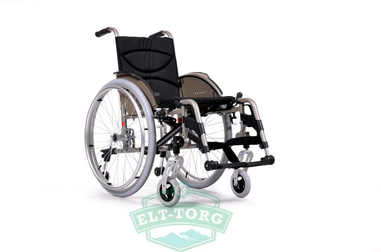 Кресло-коляска инвалидное механическое Vermeiren V200 GO коричневый