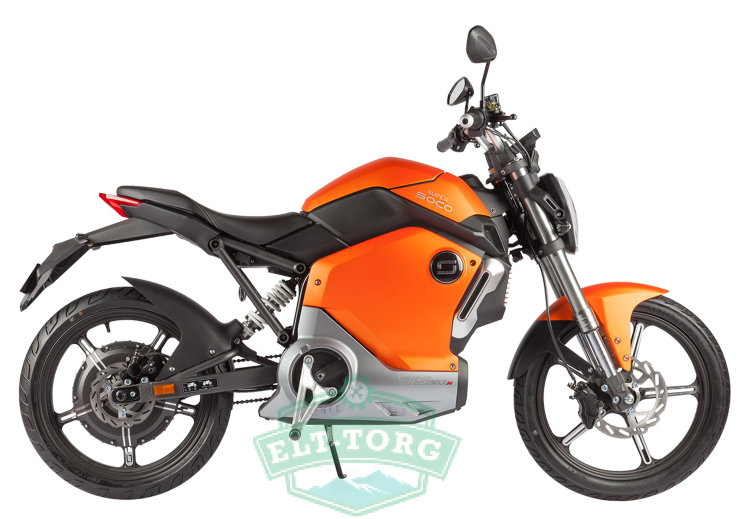 Электромотоцикл Soco Super TS 1950w оранжевый
