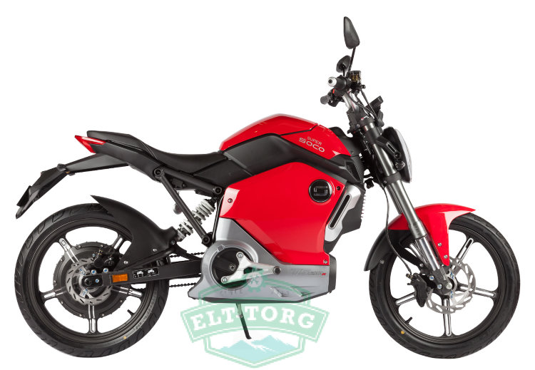 Электромотоцикл Soco Super TS 1950w красный