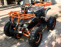 Электроквадроцикл MYTOY 500D Lux черно-оранжевый