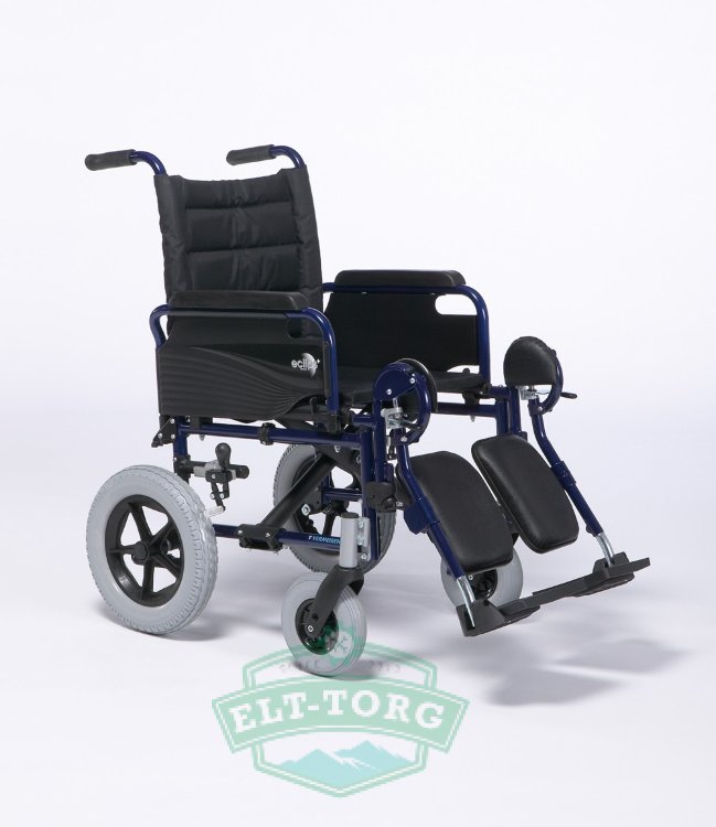 Кресло-коляска инвалидное механическое Vermeiren Eclips+ синий