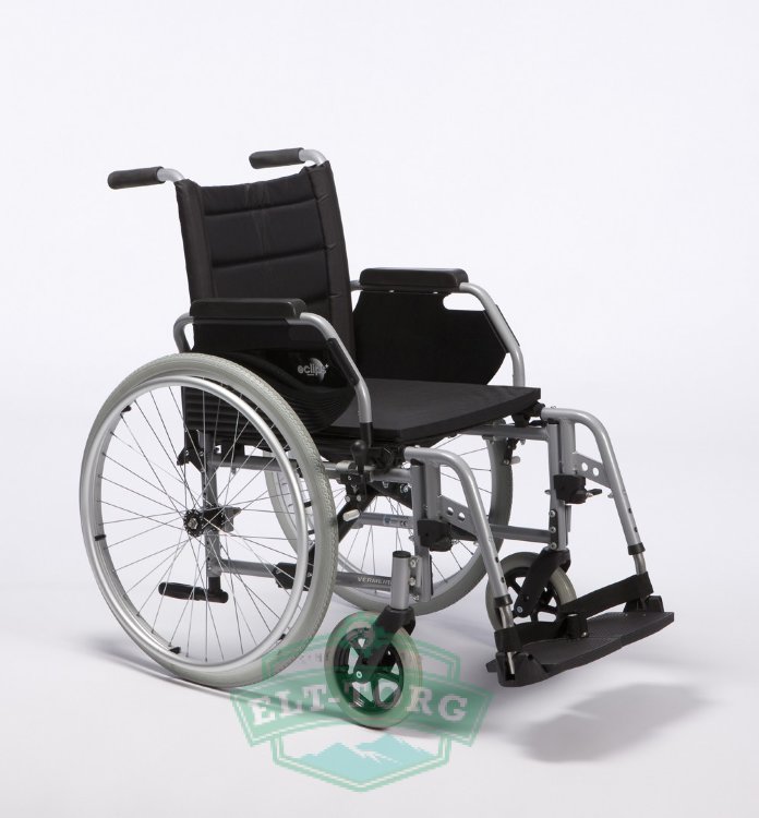 Кресло-коляска инвалидное механическое Vermeiren Eclips+ серебристый
