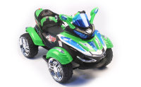 Электромобиль квадроцикл River Toys С002СР 35 W Зеленый